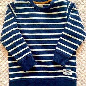 Boys (age 2-3) H&M striped sweat shirt